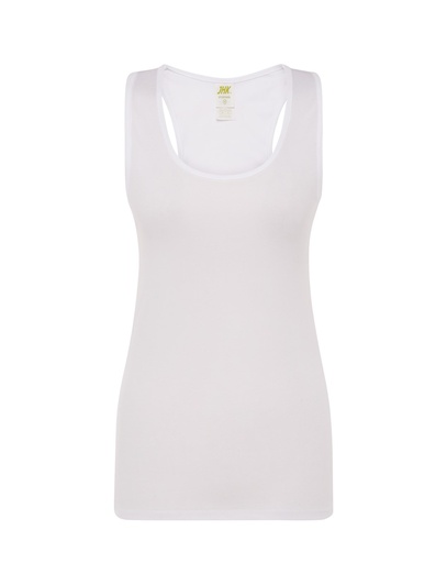 T-shirt Damski Slim Sportowy Poliestrowy SPORT ARBL - White