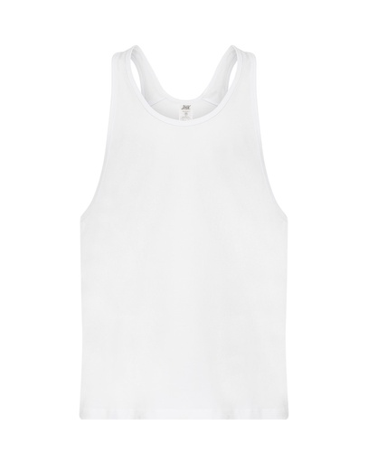 T-shirt Sportowy Poliestrowy TSUA LBCH - White