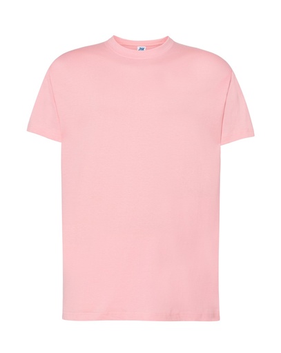Koszulka Klasyczna Bawelniana JHK150 - Pink Neon