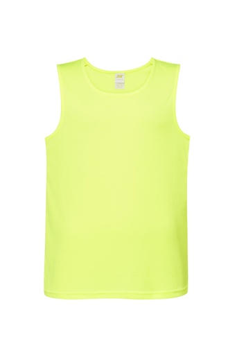 T-shirt Sportowy Poliestrowy SPORT ARBM - Gold Fluor