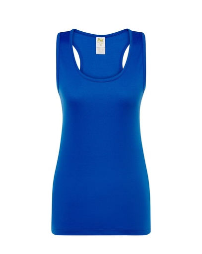 T-shirt Damski Slim Sportowy Poliestrowy SPORT ARBL - Royal Blue