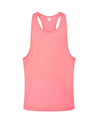 T-shirt Sportowy Poliestrowy TSUA LBCH - Fucsia Fluor