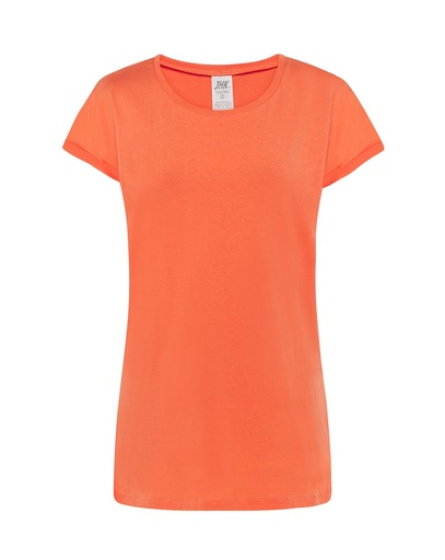 T-shirt Damski Bawełniany TSUL TBG - Coral