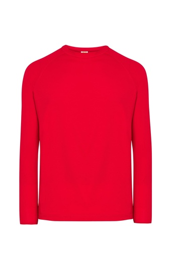 Sportowa koszulka męska z długimi raglanowymi SPORTMAN LS BK XL - Red