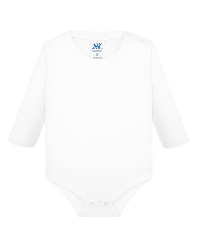 Body Niemowlęce Bawełniane TSRB BODY LS - White