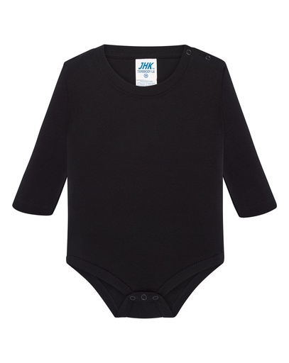 Body Niemowlęce Bawełniane TSRB BODY LS - Black
