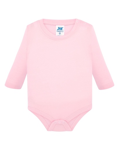 Body Niemowlęce Bawełniane TSRB BODY LS - Pink