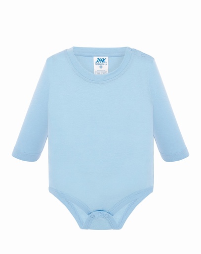 Body Niemowlęce Bawełniane TSRB BODY LS - Sky Blue
