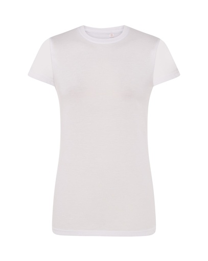 T-shirt Damski Poliestrowy SBTSL CMF - Subli White