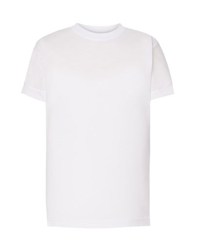 T-shirt Dziecięcy Poliestrowy SBTS KID - Subli White