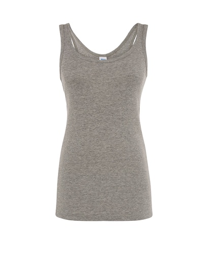 T-shirt Damski Slim Bawełniany TSUL VCTR - Grey Melange