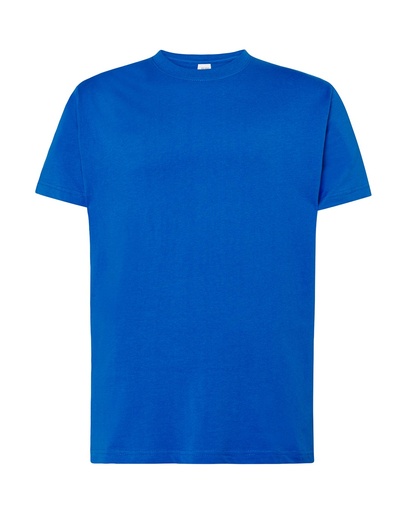 T-shirt Slim Bawełniany TSUA 150 - Royal Blue