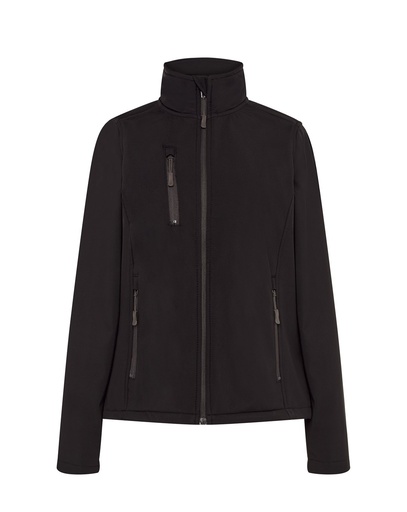 Kurtka Slim Softshell Poliestrowa SOFT JACKL - Black