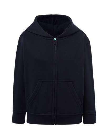 Bluza Dziecięca z Kapturem Rozpinana Poliestrowa SWRK HOOD - Navy