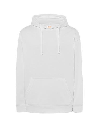 Bluza z Kapturem Bawełniana SWKNG 275 - White