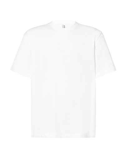 T-shirt Oversize Bawełniany TSUAOVER - White
