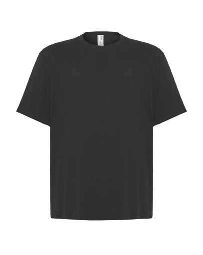 T-shirt Oversize Bawełniany TSUAOVER - Black