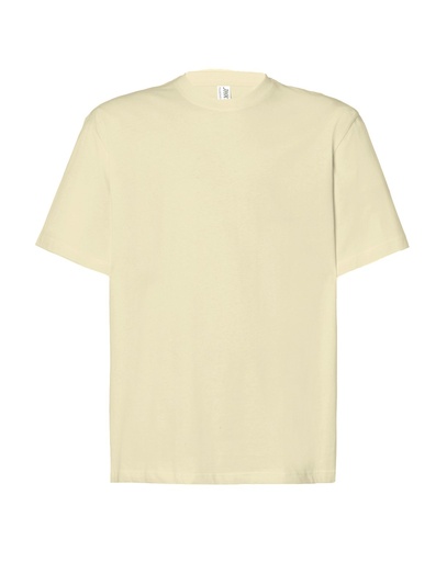 T-shirt Oversize Bawełniany TSUAOVER - Buttercream