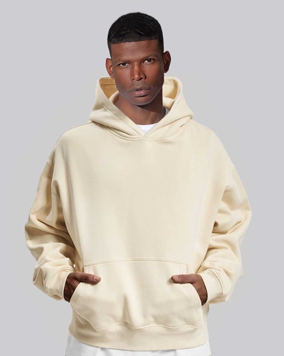 Bluza z kapturem unisex 320 JHK KANGAROO OVERSIZE 320 - Buttercream
