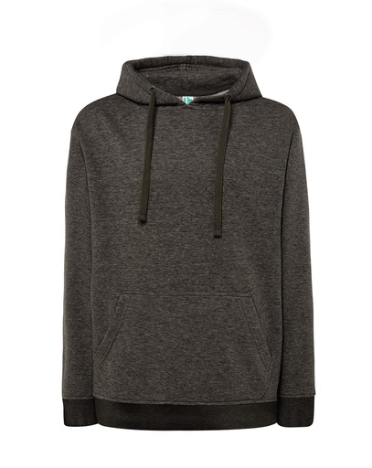 Bluza Kangurka Mieszanka Bawelniana Poliestrowa JHK421 - Charcoal Heather