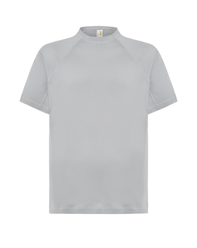 T-shirt Sportowy Poliester JHK100 - Silver