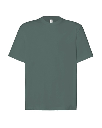 T-shirt Oversize Bawełniany TSUAOVER - Teal
