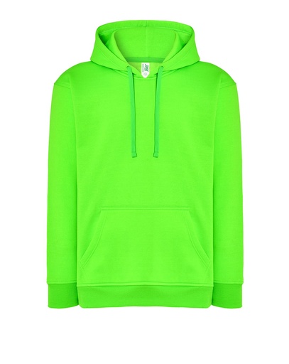 Bluza Kangurka Mieszanka Bawelniana Poliestrowa JHK421 - Lime Fluor