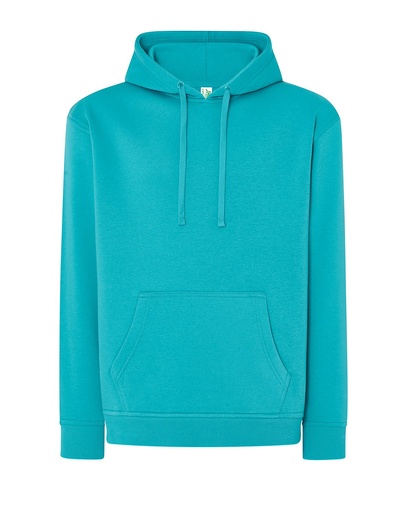 Bluza Kangurka Mieszanka Bawelniana Poliestrowa JHK421 - AQUAMARINE