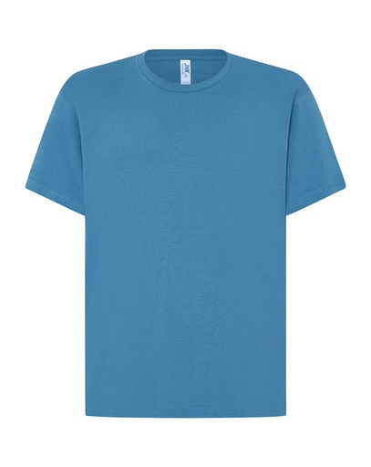 Koszulka Klasyczna Bawelniana JHK150 - Petrol Blue