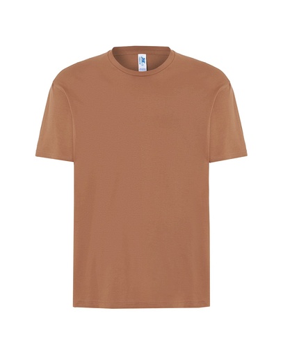 Koszulka Klasyczna Bawelniana JHK150 - Mocha Mousse