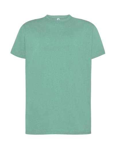 Koszulka Klasyczna Bawelniana JHK150 - MOSS GREEN