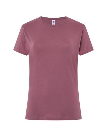Koszulka Damska Slim Bawelniana JHK152 - Dusty Purple