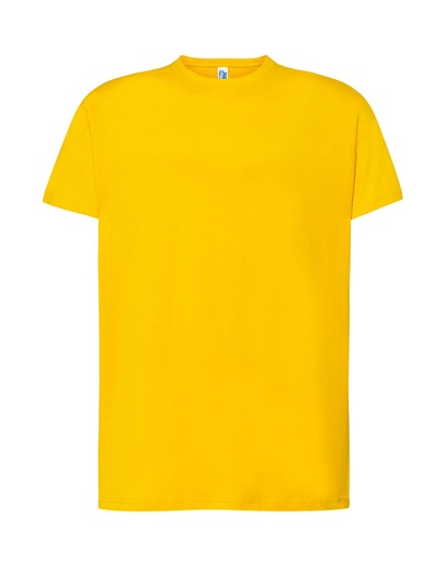 Koszulka Klasyczna Bawelniana JHK190 - Mustard