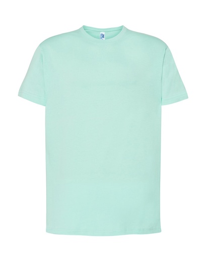 Koszulka Klasyczna Bawelniana JHK190 - Mint Green