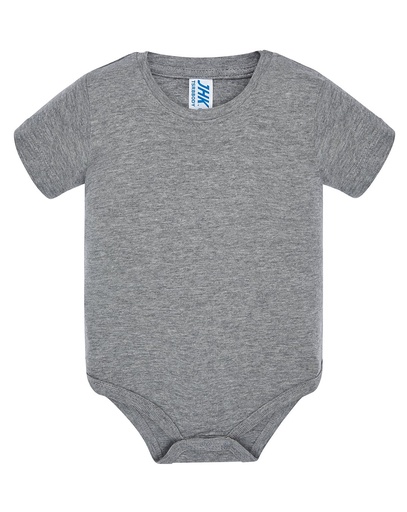 Body Niemowlęce Bawełniane TSRB BODY - Grey Melange