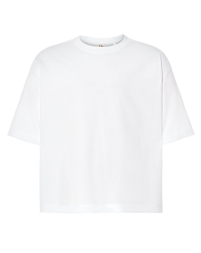 T-shirt Oversize Bawełniany TSUABOXY - White