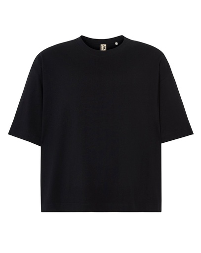 T-shirt Oversize Bawełniany TSUABOXY - Black