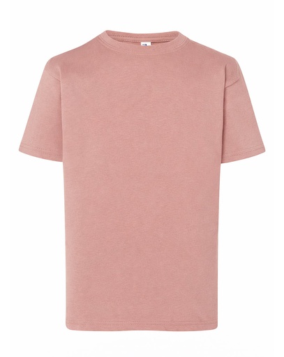 T-Shirt Dzieciecy Klasyczny Bawelniany JHK150K - Pink Vintage