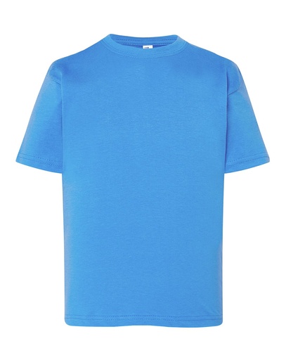 T-Shirt Dzieciecy Klasyczny Bawelniany JHK150K - Aqua