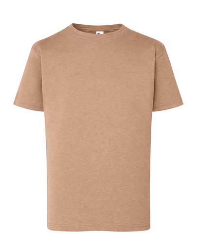 T-Shirt Dzieciecy Klasyczny Bawelniany JHK150K - Walnut