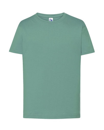 T-shirt Dziecięcy Premium Bawełniany TSRK 190 - MOSS GREEN