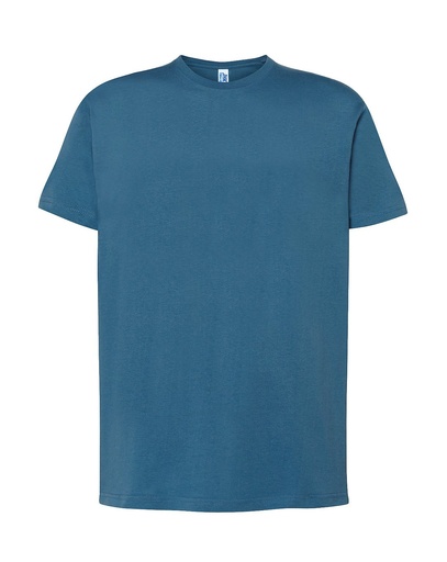 Koszulka Klasyczna Bawelniana JHK190 - Petrol Blue