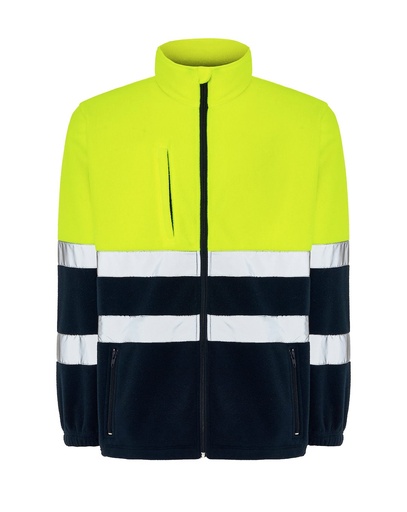 Bluza Slim HV06U00 - Navy / Gold Fluor