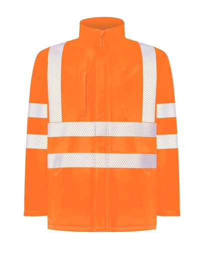 Kurtka Softshell Poliestrowa HV06U01 - Orange Fluor