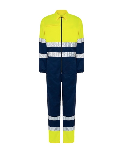 Fartuch Slim HV14U00 Kombinezon - Navy / Gold Fluor