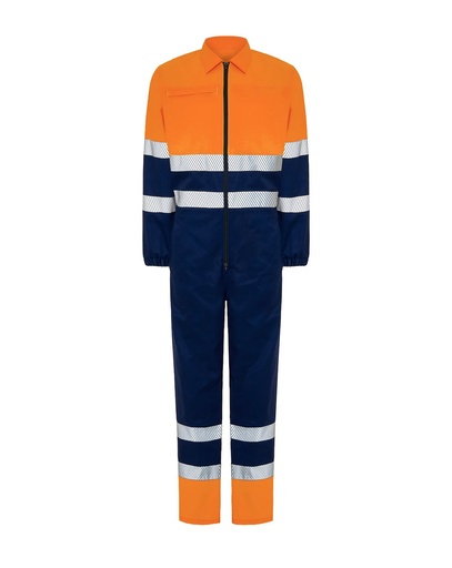 Fartuch Slim HV14U00 Kombinezon - Navy / Gold Fluor