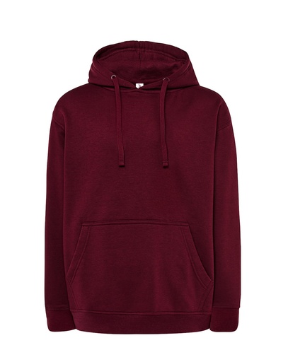 Bluza Z Kapturem Bawelniana Poliestrowa JHK420N - Cardinal