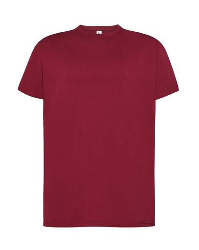 T-shirt Bawełniany JT 150 - Burgundy