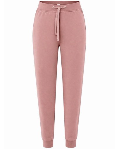 Spodnie Bawełniane SW PANTS CUFF FRENCH TERRY 240 - Pink Vintage