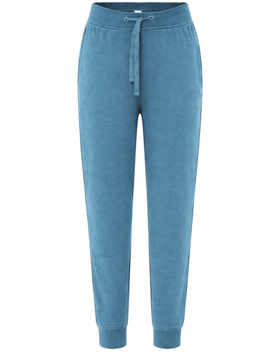 Spodnie Bawełniane SW PANTS CUFF FRENCH TERRY 240 - Petrol Blue